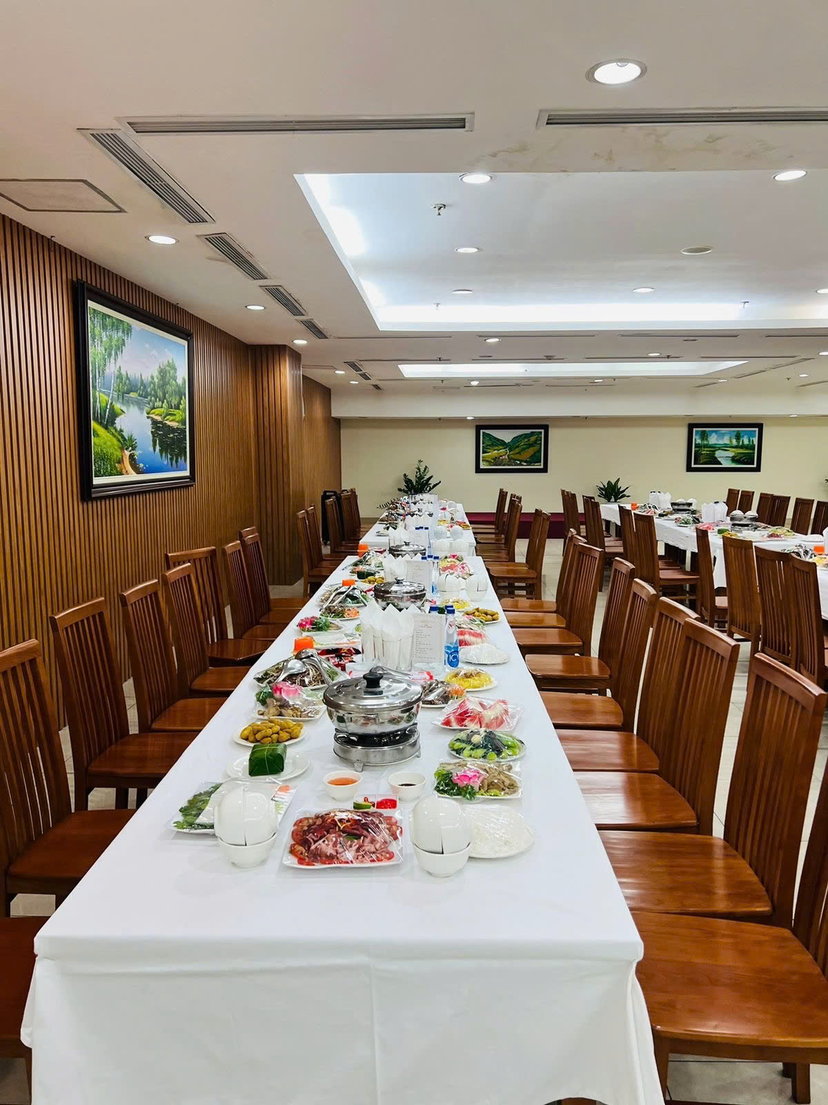 đặt cỗ ở chung cư new house xa la