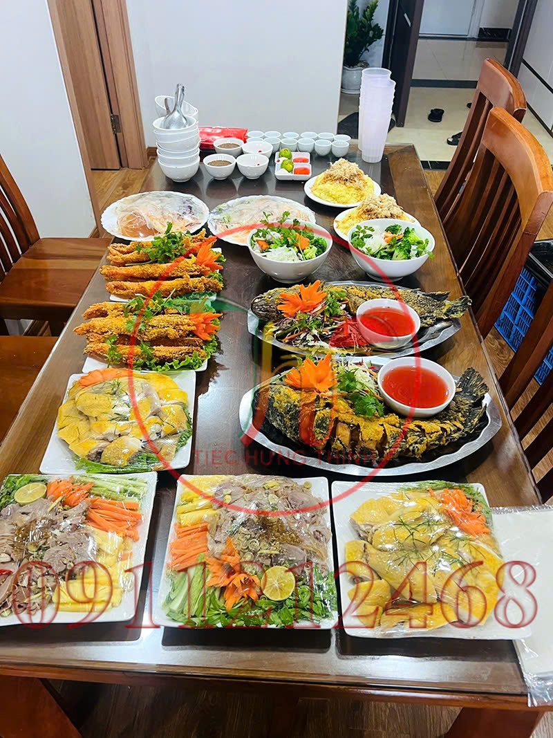 đặt cỗ ở chung cư an bình homeland