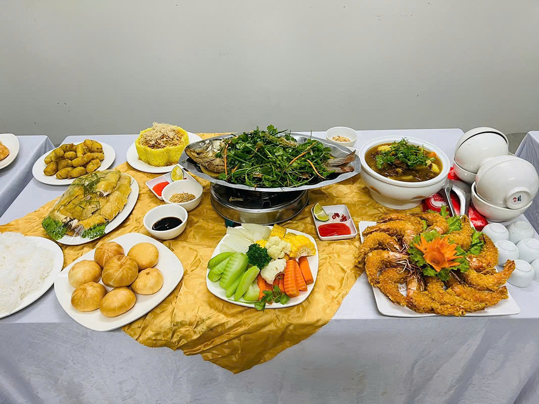 đặt cỗ ở chung cư xây lắp điện 1 hà đông