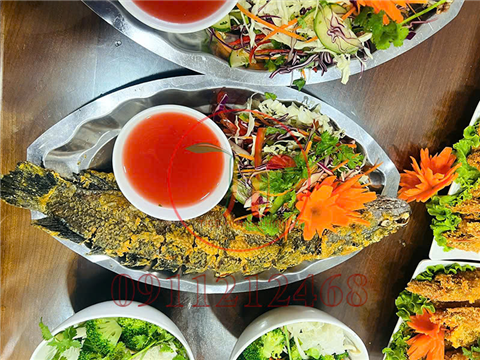 Ảnh đặt cỗ ở chung cư sym cantavil complex