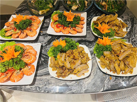 Ảnh đặt cỗ chung cư ở hà đông
